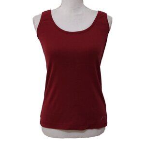 Saint James Maroon 100% Cotton Tank Top